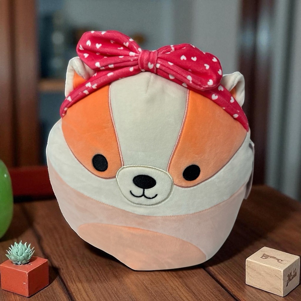 Squishmallows Plush Toy New w/ Tags 2024 Lim. Ed. 12" Rostam The Badger